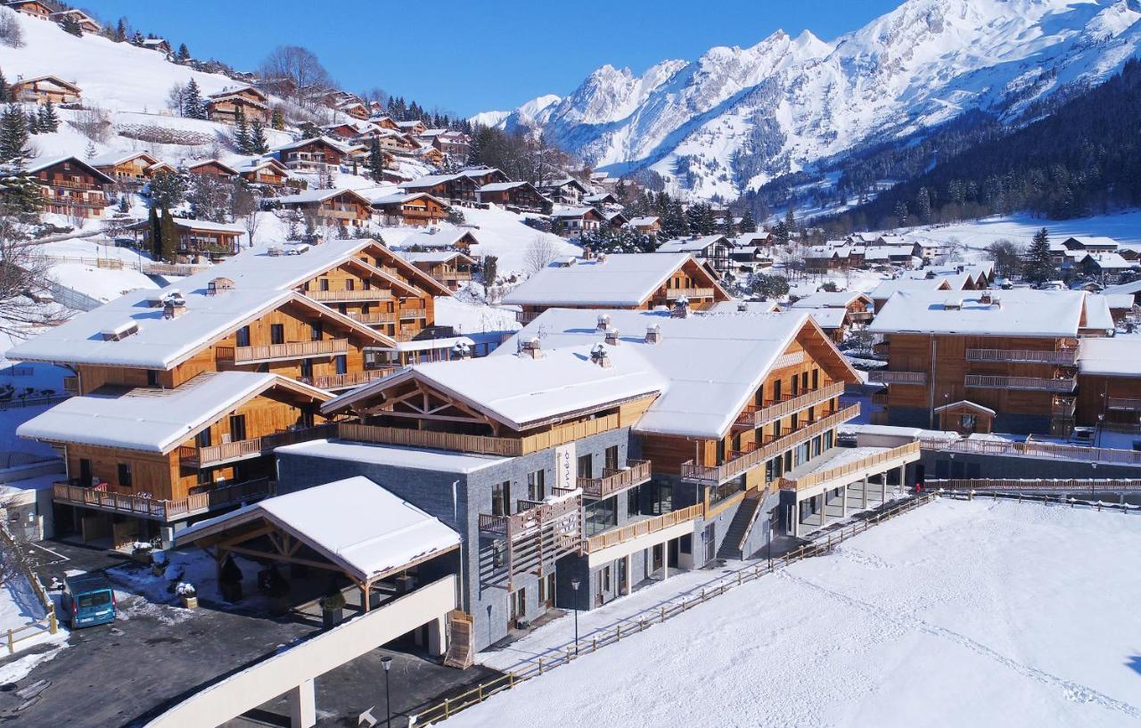 Hotel Prestige Odalys Le Chamois La Clusaz Exterior foto