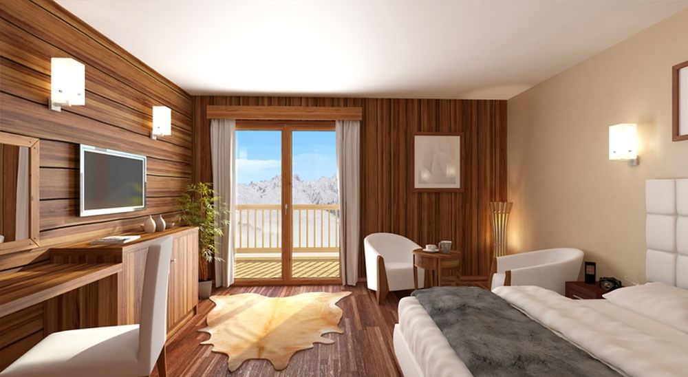 Hotel Prestige Odalys Le Chamois La Clusaz Exterior foto