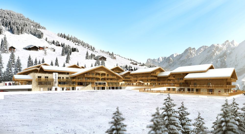 Hotel Prestige Odalys Le Chamois La Clusaz Exterior foto