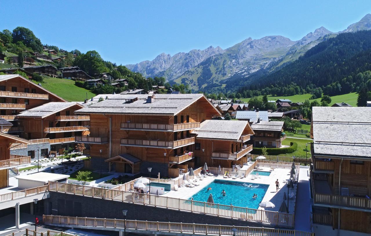 Hotel Prestige Odalys Le Chamois La Clusaz Exterior foto