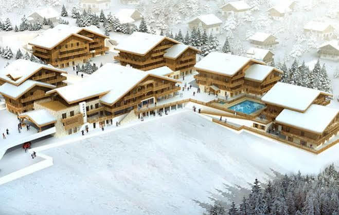 Hotel Prestige Odalys Le Chamois La Clusaz Exterior foto