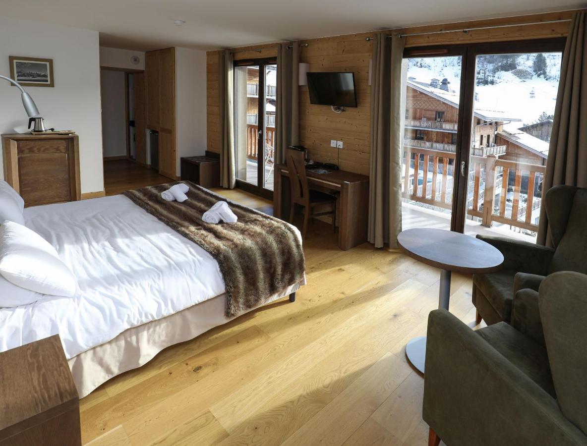 Hotel Prestige Odalys Le Chamois La Clusaz Exterior foto