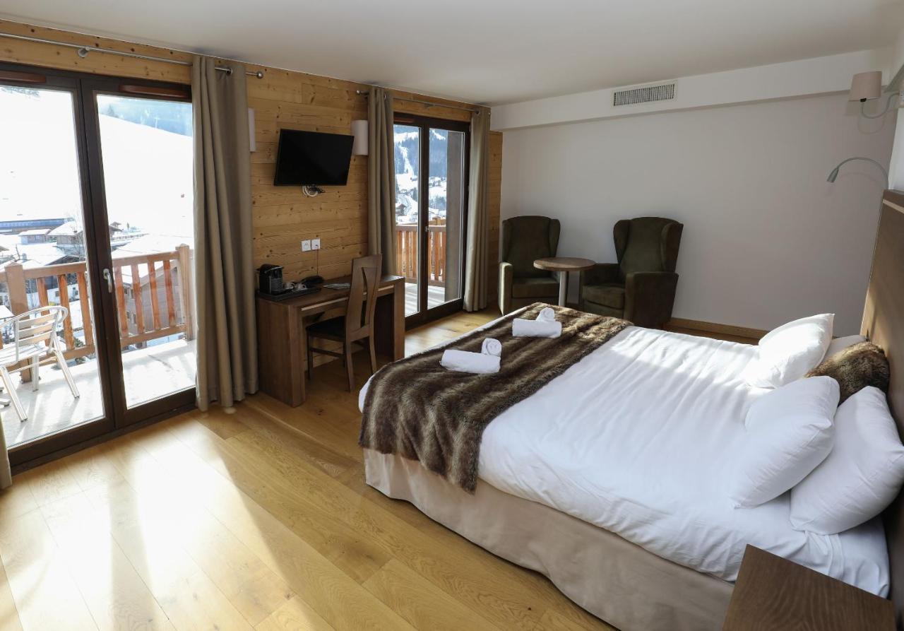 Hotel Prestige Odalys Le Chamois La Clusaz Exterior foto